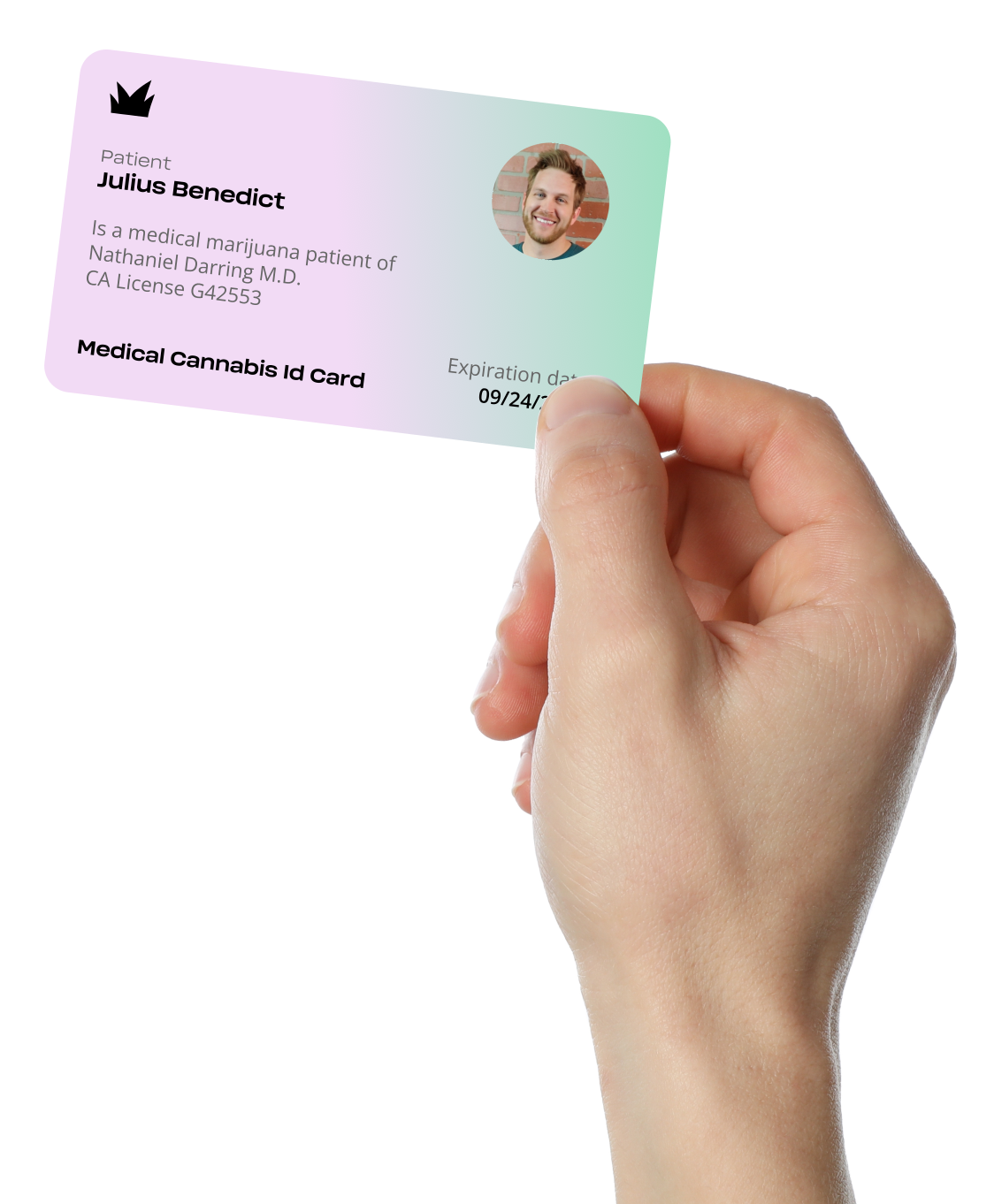 Medical Cannabis Card Example Leafrise